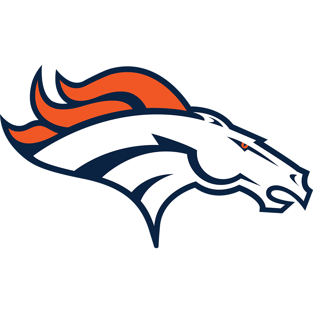 NFL Broncos Santa Hat