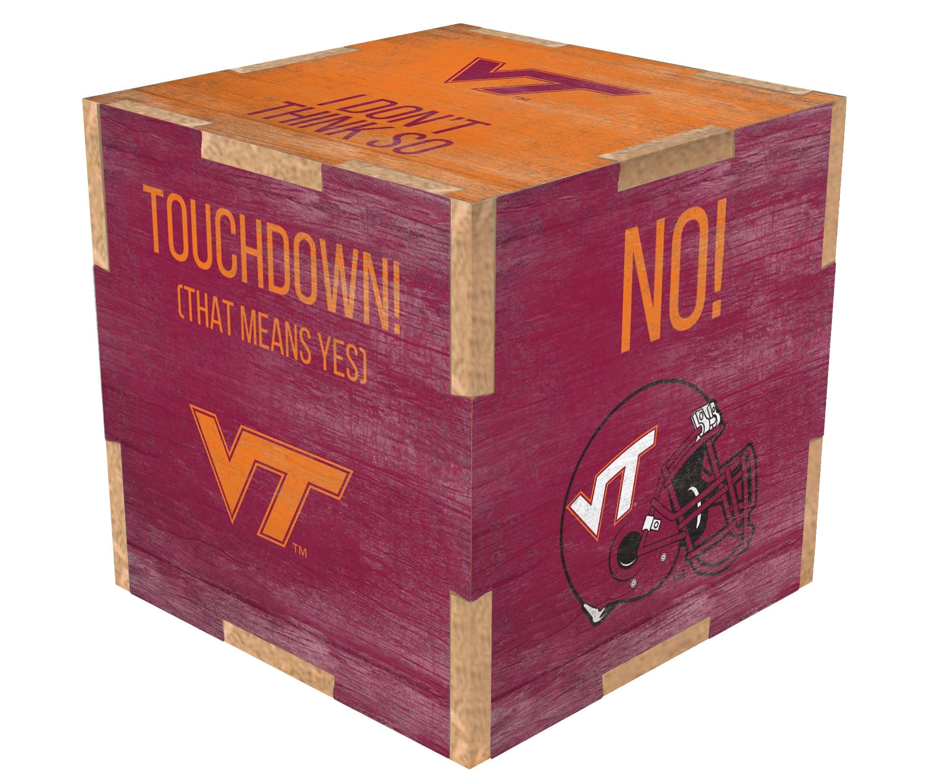Virginia Tech Decision Dice Fan Creations GA virginia-tech-decision-dice-fan-creations-ga