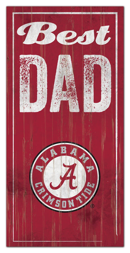 Fan Creations Wall Decor Alabama Best Dad Sign