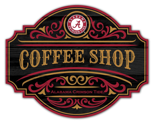Fan Creations Home Decor Alabama Coffee Tavern Sign 24in