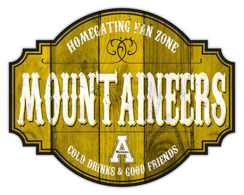 Fan Creations Home Decor App State Homegating Tavern 12in Sign