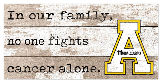 Fan Creations Home Decor App State No One Fights Alone 6x12