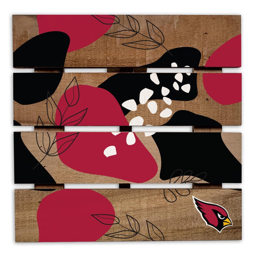 Fan Creations Gameday Food Arizona Cardinals Abstract Floral Trivet Hot Plate
