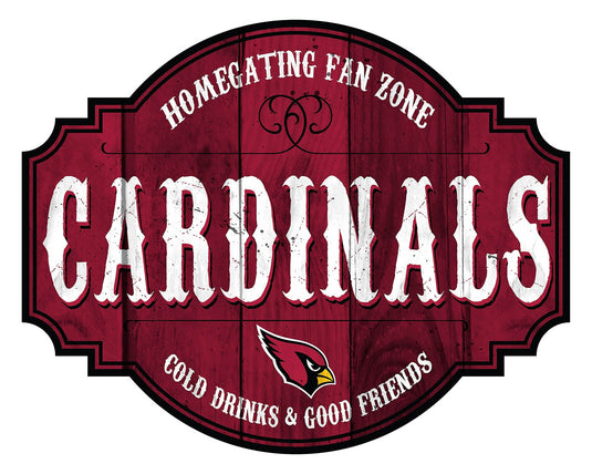 Fan Creations Home Decor Arizona Cardinals Homegating Tavern 12in Sign