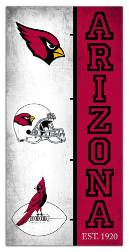 Fan Creations Home Decor Arizona Cardinals Team Logo Progression 6x12