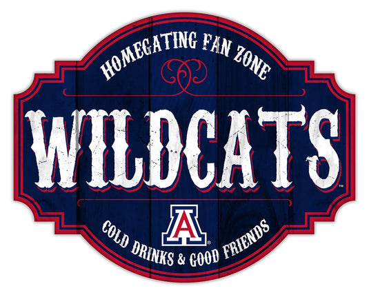 Fan Creations Home Decor Arizona Homegating Tavern 12in Sign