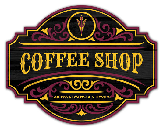 Fan Creations Home Decor Arizona State Coffee Tavern Sign 24in