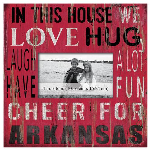 Fan Creations Home Decor Arkansas  In This House 10x10 Frame