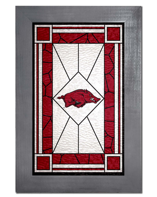 Fan Creations Home Decor Arkansas   Stained Glass 11x19