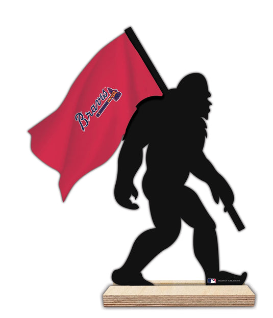 Fan Creations Bigfoot Cutout Atlanta Braves Bigfoot Cutout