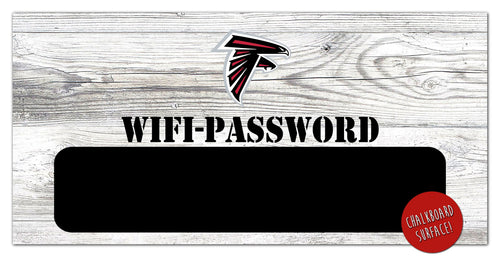 Fan Creations 6x12 Horizontal Atlanta Falcons Wifi Password 6x12 Sign