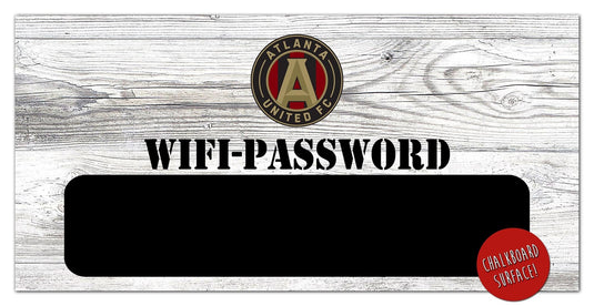 Fan Creations 6x12 Horizontal Atlanta United Wifi Password 6x12 Sign