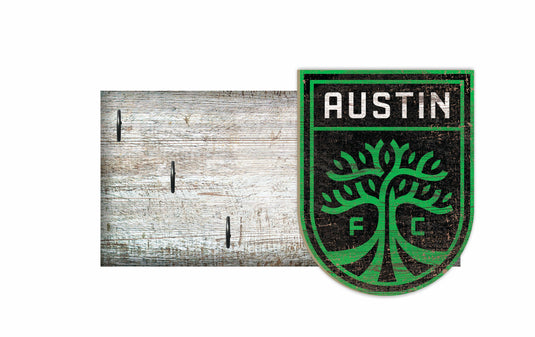 Fan Creations Wall Decor Austin FC Key Holder 6x12