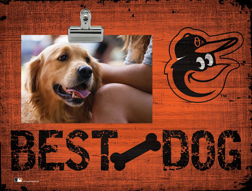 Fan Creations Desktop Stand Baltimore Orioles Best Dog Clip Frame