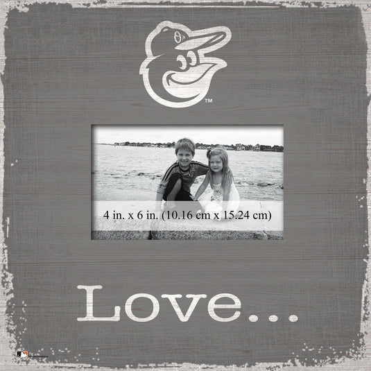 Fan Creations Home Decor Baltimore Orioles  Love Picture Frame
