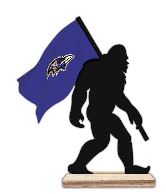 Fan Creations Bigfoot Cutout Baltimore Ravens Bigfoot Cutout