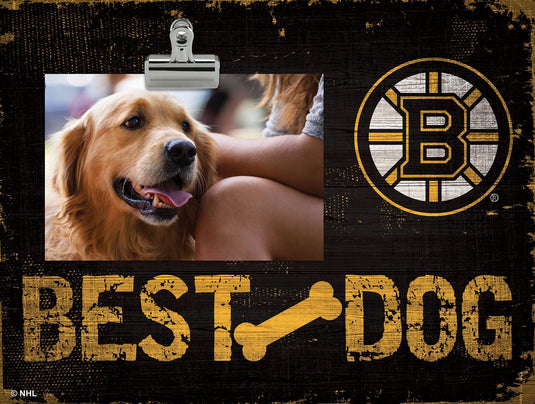 Fan Creations Desktop Stand Boston Bruins Best Dog Clip Frame