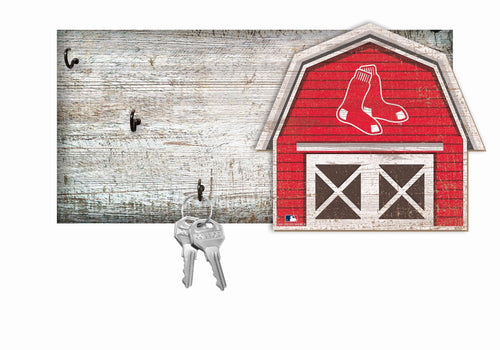 Fan Creations Wall Decor Boston Red Sox Barn Keychain Holder