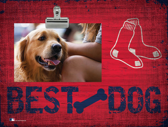 Fan Creations Desktop Stand Boston Red Sox Best Dog Clip Frame