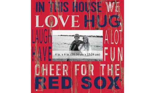 Fan Creations Home Decor Boston Red Sox  In This House 10x10 Frame