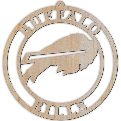 Fan Creations Holiday Home Decor Buffalo Bills Luan Logo Cutout Ornament