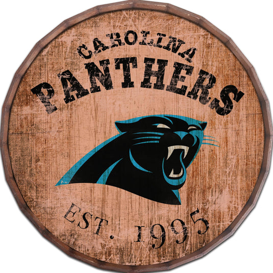 Fan Creations Home Decor Carolina Panthers  24in Established Date Barrel Top