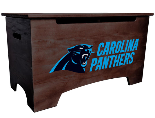 Fan Creations Home Decor Carolina Panthers Logo Storage Chest