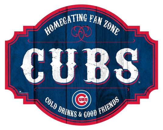 Fan Creations Home Decor Chicago Cubs Homegating Tavern 12in Sign
