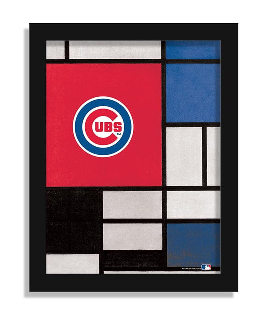 Fan Creations Home Decor Chicago Cubs Team Composition 12x16 (fine art)