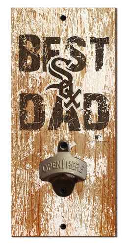 Fan Creations Home Decor Chicago White Sox  Best Dad Bottle Opener