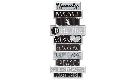 Fan Creations Wall Decor Chicago White Sox Celebration Stack 24" Sign