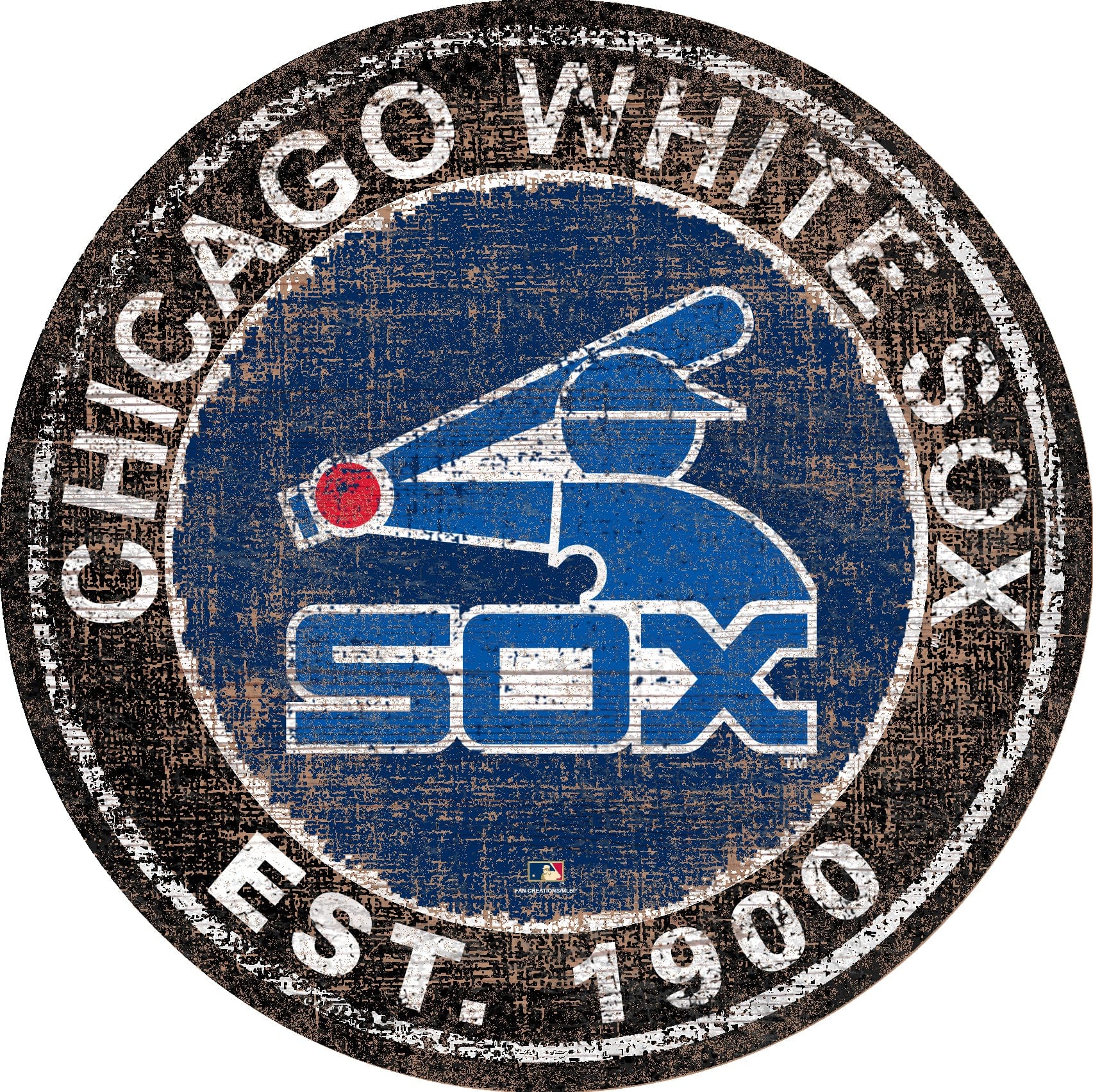 Chicago White Sox Heritage Logo Round – Fan Creations GA