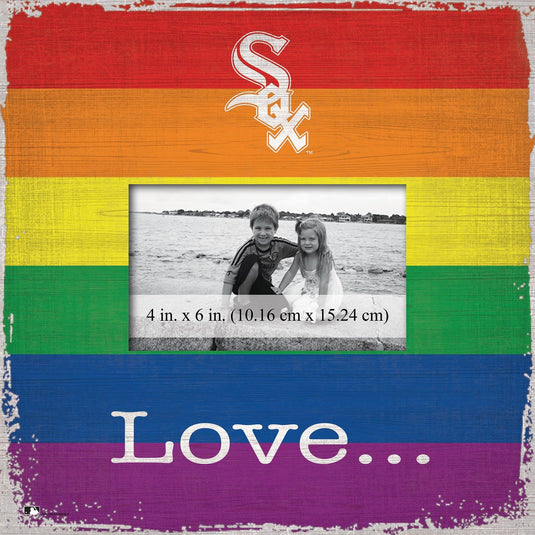 Fan Creations Home Decor Chicago White Sox  Love Pride 10x10 Frame