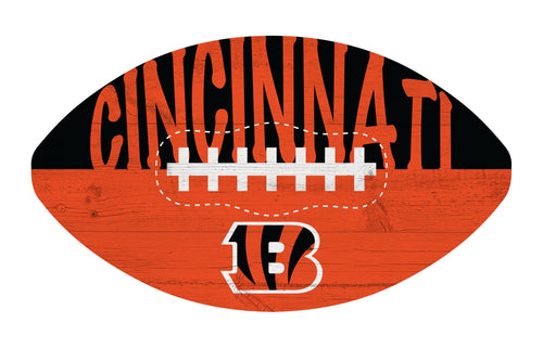 Fan Creations Home Decor Cincinnati Bengals City Football 12in