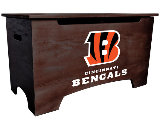 Fan Creations Home Decor Cincinnati Bengals Logo Storage Chest
