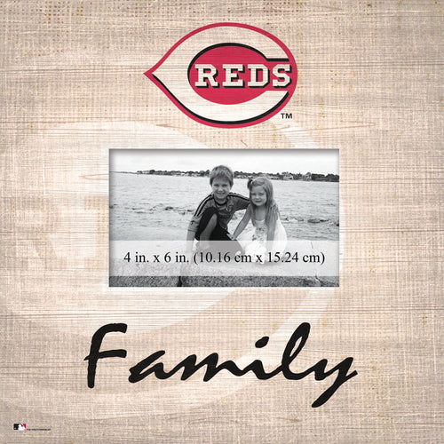 Fan Creations Home Decor Cincinnati Reds  Family Frame
