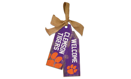 Fan Creations Wall Decor Clemson 12in Team Tags