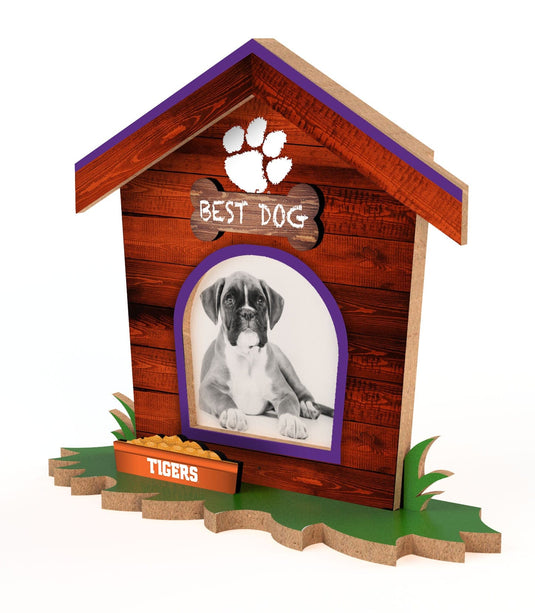 Fan Creations Home Decor Clemson Dog House Frame