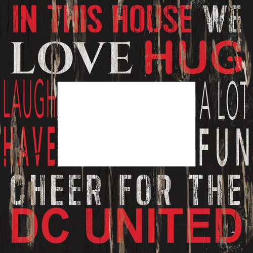 Fan Creations Home Decor D.C. United  In This House 10x10 Frame