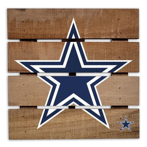 Fan Creations Gameday Food Dallas Cowboys 8in Wooden Hotplate