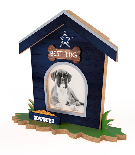 Fan Creations Home Decor Dallas Cowboys Dog House Frame