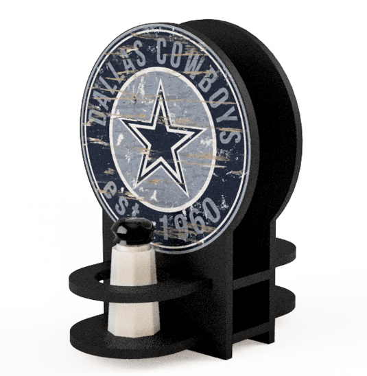 Fan Creations Decor Furniture Dallas Cowboys Team Circle Napkin Holder