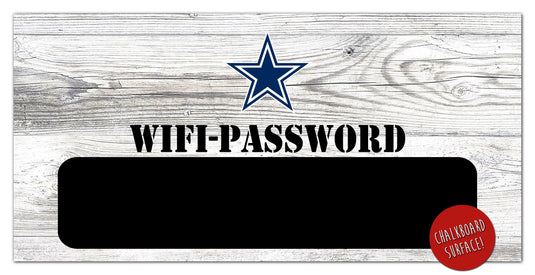 Fan Creations 6x12 Horizontal Dallas Cowboys Wifi Password 6x12 Sign
