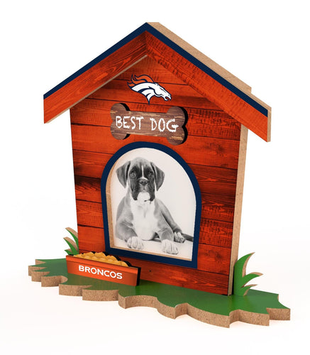 Fan Creations Home Decor Denver Broncos Dog House Frame