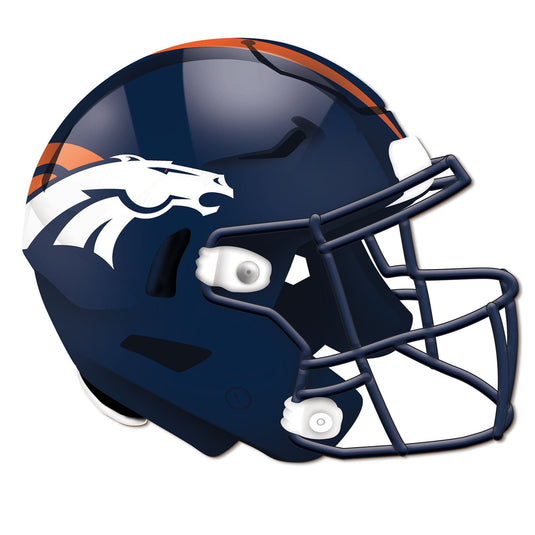 Fan Creations Wall Decor Denver Broncos Helmet Cutout 24in