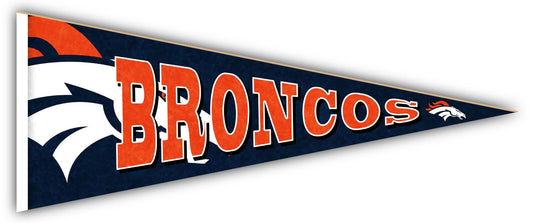 Fan Creations Home Decor Denver Broncos Pennant
