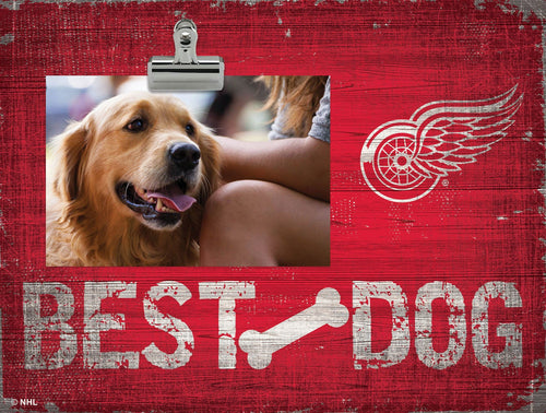 Fan Creations Desktop Stand Detroit Red Wings Best Dog Clip Frame