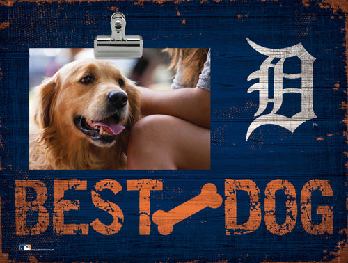 Fan Creations Desktop Stand Detroit Tigers Best Dog Clip Frame