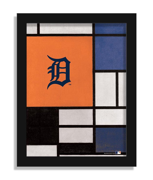 Fan Creations Home Decor Detroit Tigers Team Composition 12x16 (fine art)