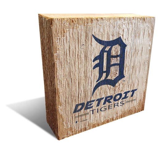 Fan Creations Desktop Stand Detroit Tigers Team Logo Block